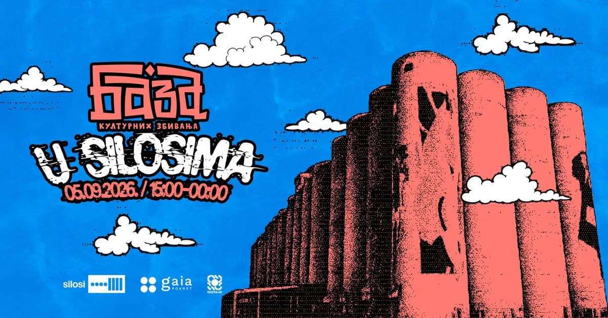 Baza Kulturnih Zbivanja poziva na podršku: „Baza u Silosima“ u subotu, 5. septembra