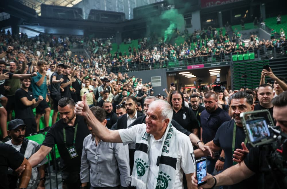 "Zelena" Atina na nogama – svi žele na Obradovićev povratnički debi